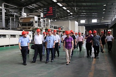 2018年9月12日，天下政协常委、提案委员会副主任郭庚茂、支树平率领调研组莅临公司开展调研