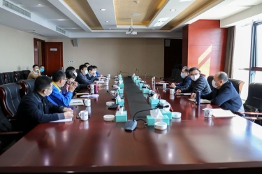 嘉兴市委副书记王涛一行调研至尊国际纸业