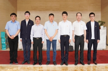 共青团嘉兴市委书记田凯一行莅临至尊国际纸业调研