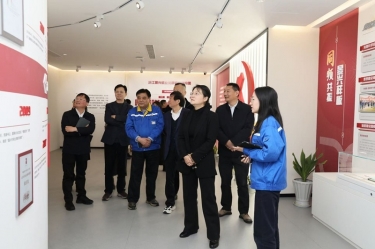 省工商联党组成员、副主席吴海瑜调研至尊国际纸业指导企业高质量开展