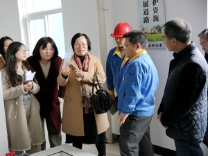 On March 8, 2019, Shen Renying, then deputy researcher of the Water Resources Management Division of the Zhejiang Provincial Department of Water Resources, visited Jingxing for research and guidance